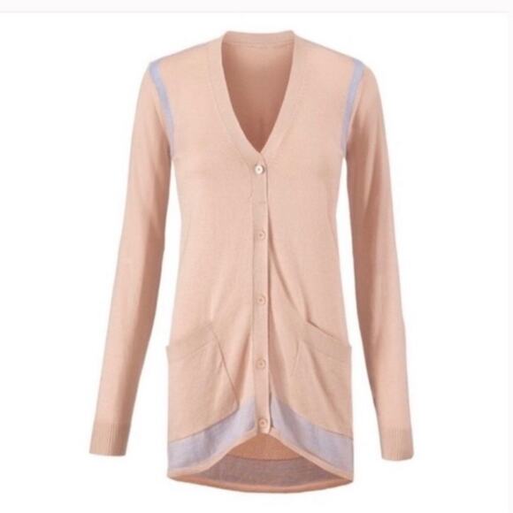 Cabi Lucy Style 5288 Blush Pink Cardigan Size Large - Picture 3 of 8